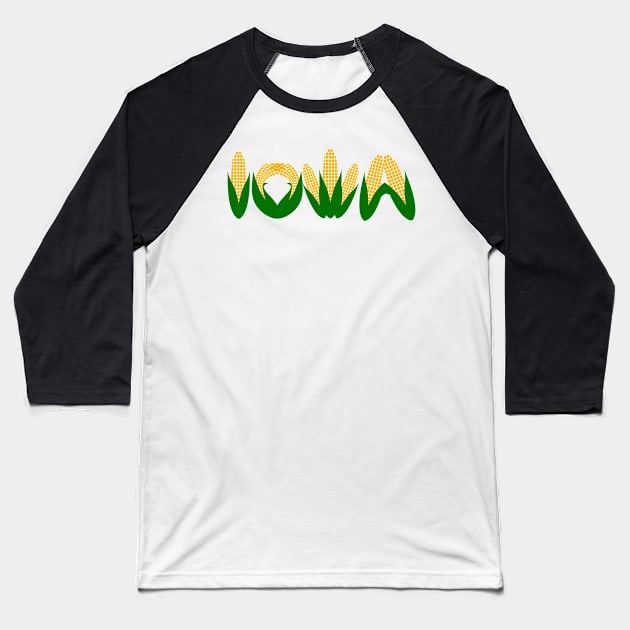 Iowa Corn Baseball T-Shirt by zsonn